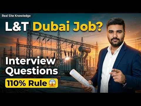 Civil Engineer Interview Questions for Dubai Jobs 2026 | Site Engineer Real Questions & Answers