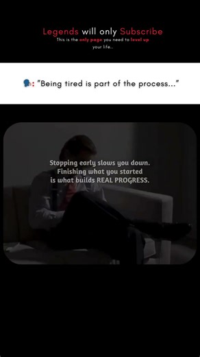 Being tired is part of the ... #discipline #motivation #stayfocused #viral #ego #youself #shortfeed