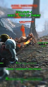 Fallout 4's, Albino Legendary Deathskull Radscorpion Ambush 😳 #fallout4 #Fallout #gamingreels | Bear798