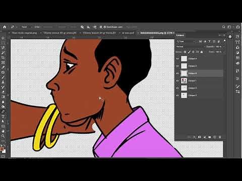 Comment réaliser un dessin animé avec photoshop et after effect P1
