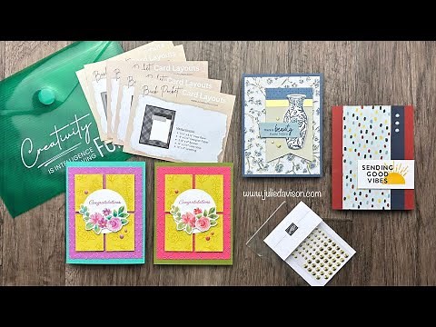 3 Inspiring Card Layouts from NEW Stampin' Up! Annual Catalog | 5/23 Friday Night Stamp Therapy