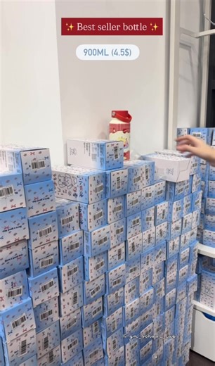 900ml teddy bottle ❤️🫧