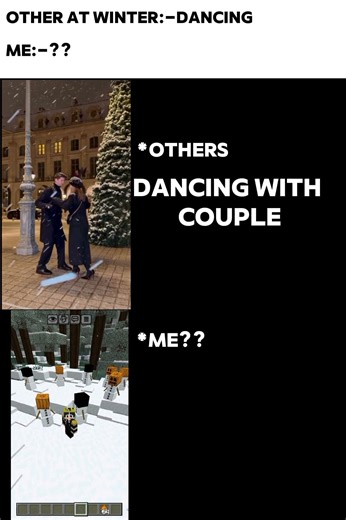 me vs others in winter❄⛄ 😶