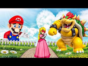 Peach Wants To Become Bowser's WIFE! Super Mario Odyssey Story