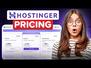 Hostinger Pricing (2025) 🔥 - Plans, Costs & Discounts Explained!