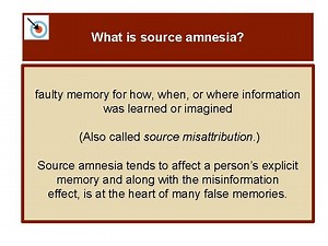 The Best 9 Source Amnesia Psychology