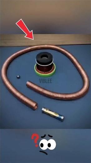 Watch This Magnet Defy Gravity in a Copper Tube! #shorts
