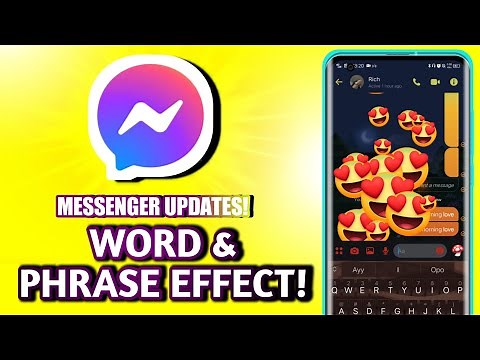 WORD EFFECTS | HOW TO ENABLE NEW MESSENGER FEATURE in 2022