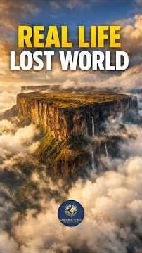 Real Life Lost World Mount Roraima Earths Floating Mountain Wonder
