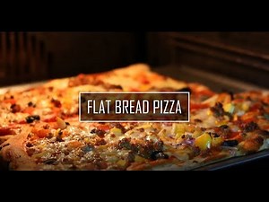 HOMEMADE FLATBREAD PIZZA RECIPE | LAMI RECIPES