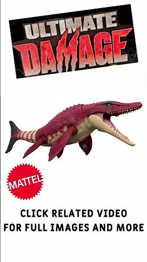 NEW Jurassic World Ultimate Damage Tylosaurus Is Here! #mattel #jurassicworld #tylosaurus