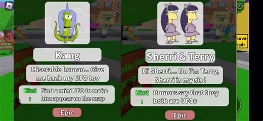 How to Find Sherri and Terri in The Simpsons Roblox Game