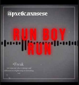 Run Boy Run lyric edit! #lyrics #edit #lyricvideo