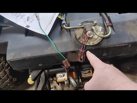 John Deere x485 instrument cluster issue