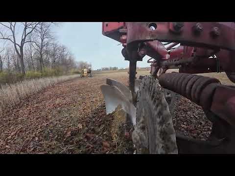 Plow Day ! Oliver 1750 special and some interesting camera views!