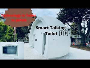 Meet Japan's high-tech toilet | Smart Talking Technology Toilet In Japan