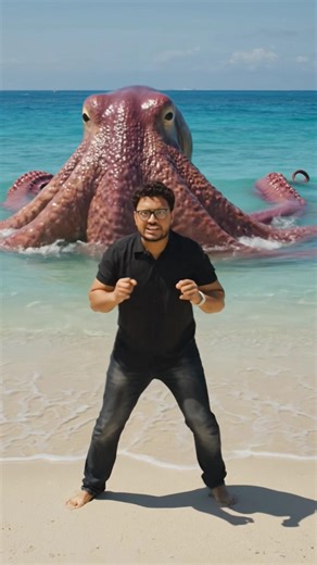 Man vs Octopus 🐙 — This Was NOT Supposed to Happen