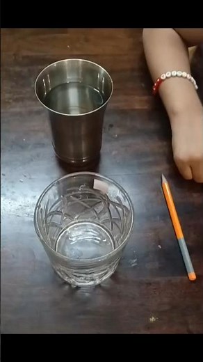 ||changing of voice with empty glass and glass fill with water|| science experiment||
