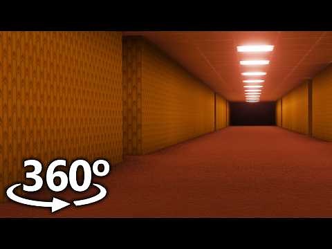 BACKROOMS in 360° VR / 4K