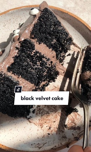 Indulge in This Moist Black Velvet Chocolate Cake Recipe