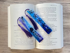 Ocean Bookmark, Jellyfish Bookmark, Sea Turtle Bookmark, Ocean Lovers, Book Lovers, Resin Bookmarks - Etsy