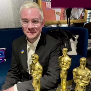 1K views | “The score “captured the tensions of New York, the stock trading industry and a couple on the brink.” - The Hollywood Reporter  Congratulations to Feirstein Graduate School of Cinema alum Jordan Dykstra '21 M.F.A.! Jordan composed the score for "20 Days in Mariupol," which won the The Academy Award for Best Documentary last month. | Brooklyn College | Facebook