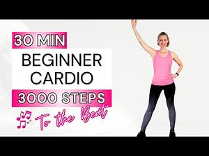 30 Min 🔥 3000 Steps 🔥 Beginner Cardio 🔥 Workout at Home 🔥 Burn Calories 🎶 Step to the Beat! 🎶