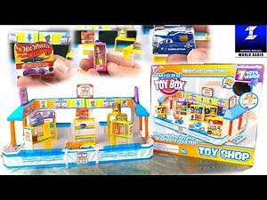 Micro Toy Shop Playset Unboxing and Building | Micro Toy Box
