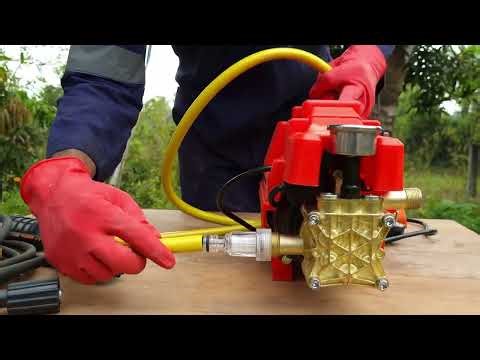 High pressure washer machine installation Explain by Jelesh Sambar
