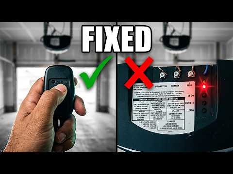 How to program a Linear Remote PLUS Garage Door Opener Troubleshooting!
