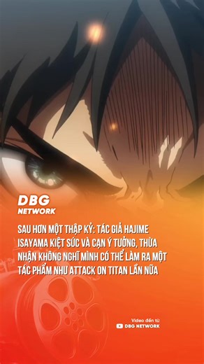 Attack On Titan: Tác Giả Không Thể Tái Tạo
