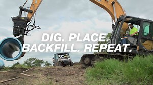 51K views · 318 reactions | A fleet of CASE D Series excavators provide the speed, power and efficiency to put down 18,000 feet of water pipeline in South Dakota. Read the whole story: https://www.casece.com/northamerica/en-us/resources/articles/job-stories-randall-community-water-district-adds-water-pipeline | CASE Construction Equipment | Facebook