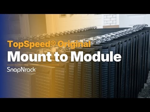 TopSpeed® Original System: Mount to Module