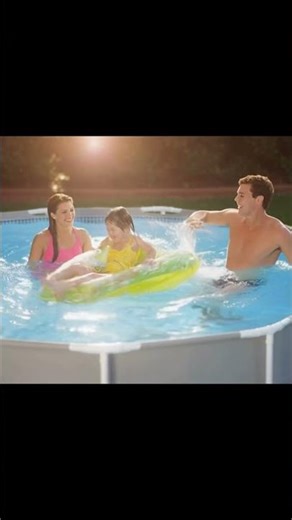 12ft Prism Metal Frame Above Ground Pool | Backyard Summer Setup 🌊☀️