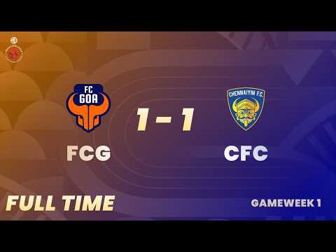 FULL REPLAY (हिंदी): FC Goa vs Chennaiyin FC (1-1) | MG ISL 2026-27 | Gameweek 1