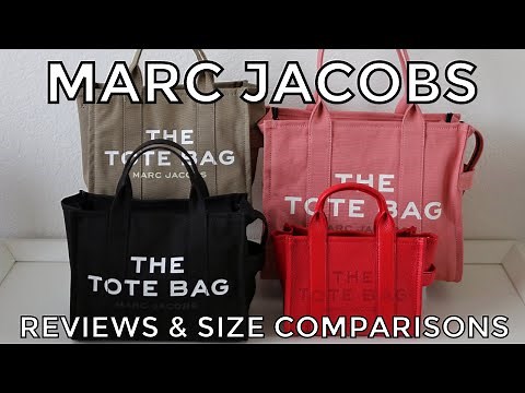 MARC JACOBS THE TOTE BAG: REVIEWS & SIZE COMPARISONS (MINI, SMALL, LARGE)