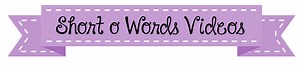 Short o Words