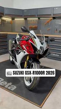 2026 GSX-R1000R: first in Italy to have it 😳 195 HP, optional winglet 🔥