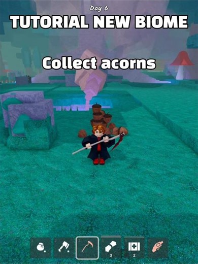 Tutorial new Biome #roblox #99nightintheforest