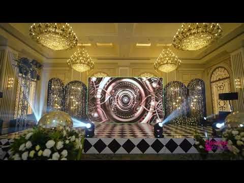Grand Sangeet Night Decor | Luxury LED Stage & Modern Sangeet Setup | GRT | Chennai