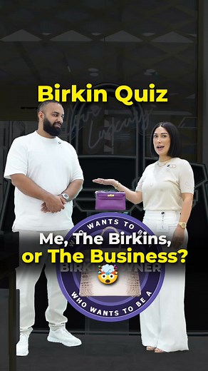 65K views · 1.4K reactions | Adam’s in the hot seat today for another quiz time, and the question is brutal…  Would he choose: Emily, the Birkins, or the business?  What’s your answer? #FYP #LoveLuxury #HermèsBirkin #Hermèsbags #Luxurybags | Love Luxury | Facebook