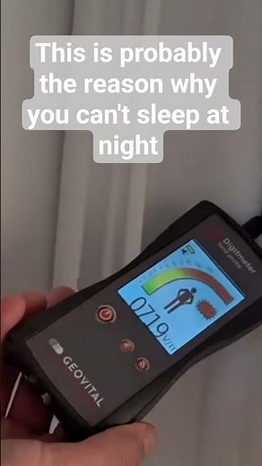 Watch the difference between shielded and non-shielded walls against EMF radiation #emf #sleep