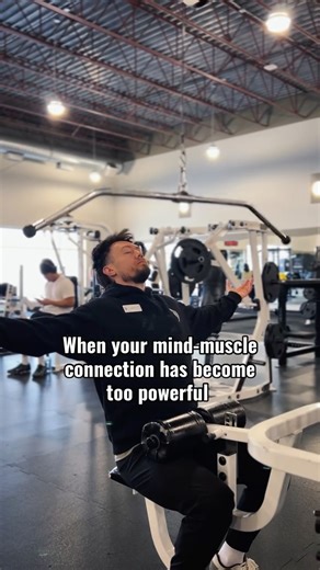 GYMVMT // FITNESS CLUB // (GYM + MOVEMENT) on Instagram: "mind–muscle connection carrying the set 🧠🧘 [gym humour, when your mind muscle connection is too powerful, mind muscle connection, fitness humour, GYMVMT, lat pulldown, personal trainer, personal training, Calgary]"