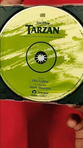 Tarzan || Phil Collins || Walt Disney Record Soundtrack Tarzan songs By Phil Collins || Audio Cd 👈👻