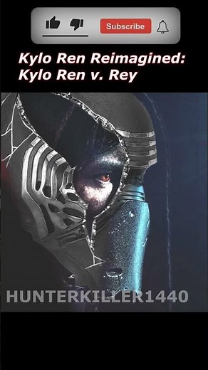 Kylo Ren vs Rey lightsaber duel on Starkiller Base (Sequel Trilogy Reimagined)