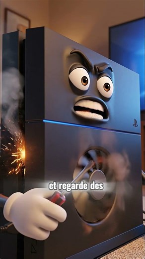 Vous avez encore à votre ps4 ? #funnyobjects #humour #animation #homehacks #playstation