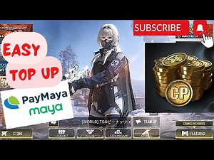 How to top up using Maya (Paymaya) | Call of Duty Mobile Garena Shells in Maya