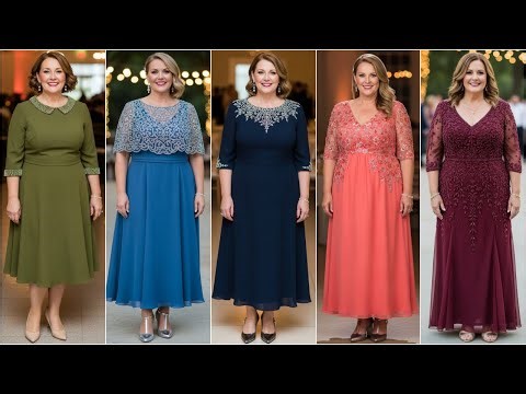 Plus Size Mother of the Bride Dresses: Slimming Overweight Wedding Guest Fashion Ideas 2026