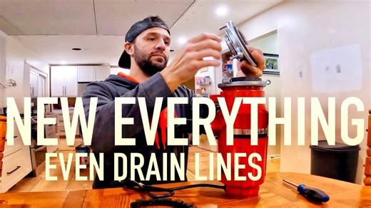 Complete DIY Kitchen Sink Installation: Adding Plumbing, Dishwasher, Outlets, Garbage Disposal