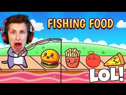 The FUNNIEST Game I've EVER Played?! (Fishing Food)